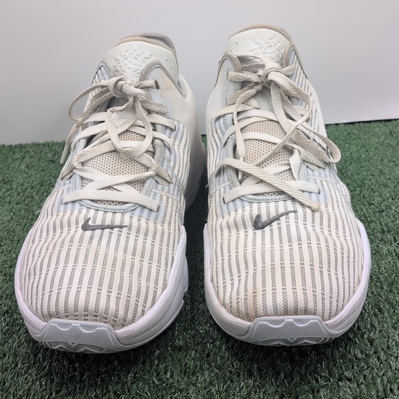 Nike Lebron Witness 6 Men's Size 15 Basketball Sneakers Daily Walking White Gray - Picture 7 of 16
